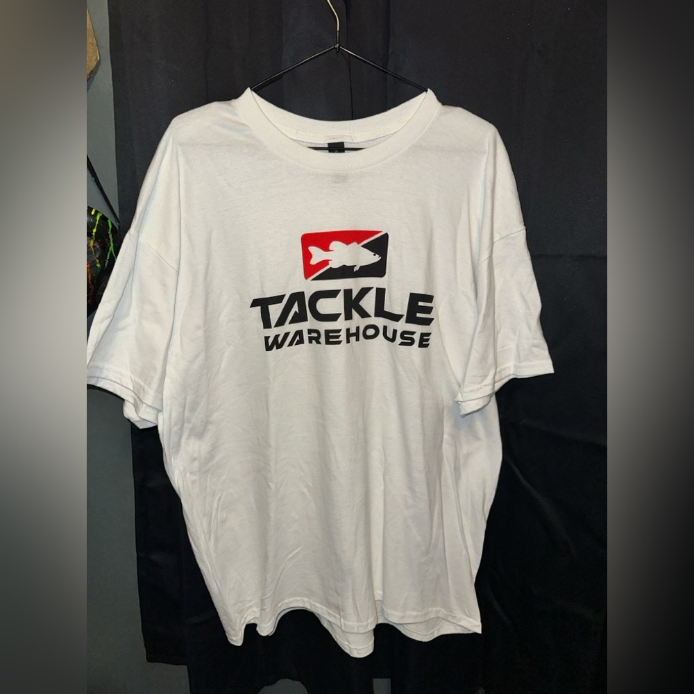 Tackle Warehouse Vertical Short Sleeve Shirt White